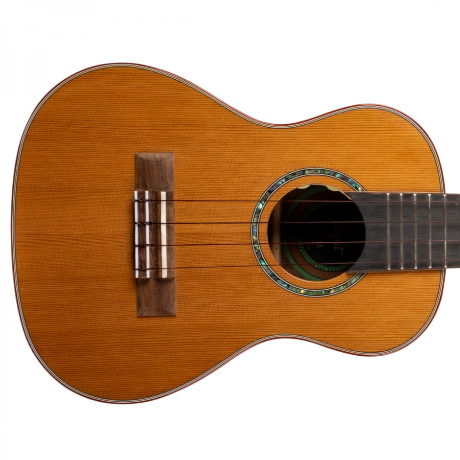 Flight DIANA CE Electro-Acoustic Concert Ukulele with Bag - Natural